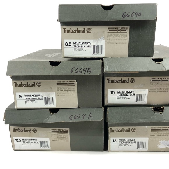 Timberland Euro Hiker F/L Red Black Leather Boots - Picture 9 of 10